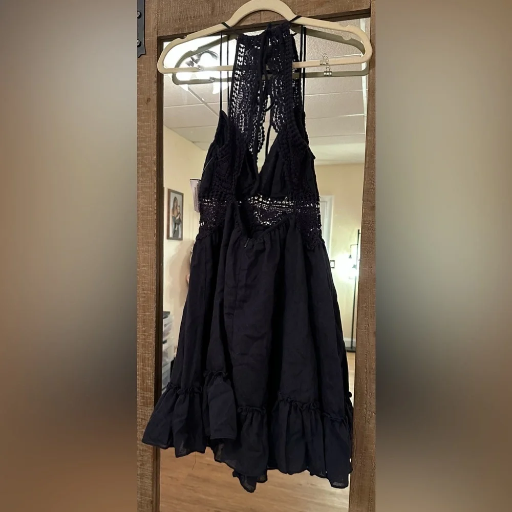 Navy Boho Summer Dress